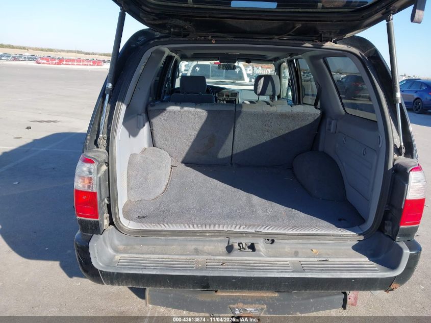 2000 Toyota 4Runner Sr5 V6 VIN: JT3HN86R4Y0264489 Lot: 43613874