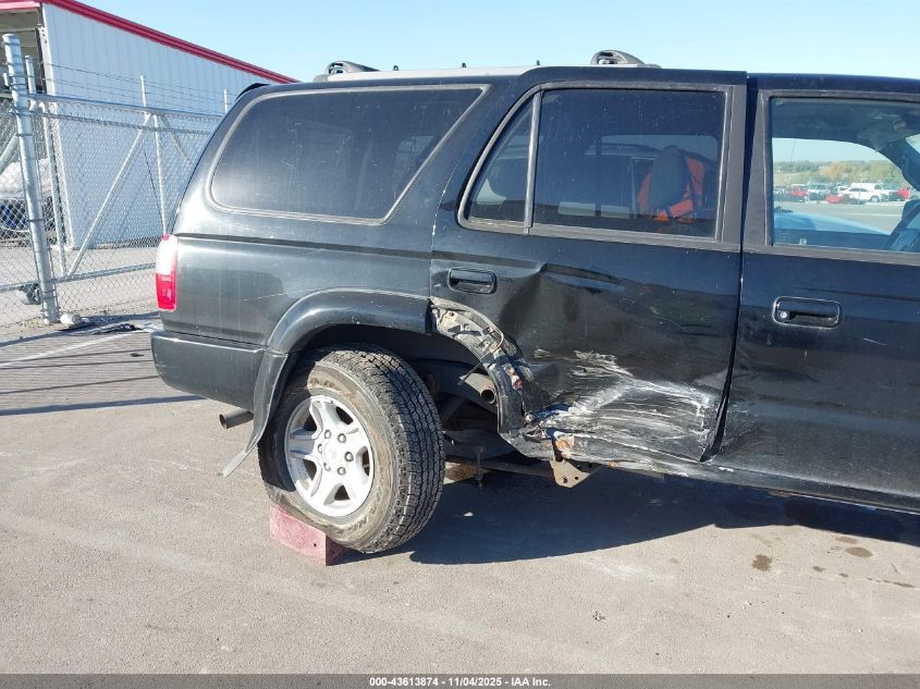 2000 Toyota 4Runner Sr5 V6 VIN: JT3HN86R4Y0264489 Lot: 43613874