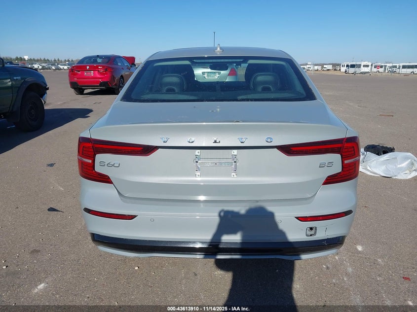 2024 Volvo S60 B5 Core Dark Theme VIN: 7JRL12FK8RG322924 Lot: 43613910