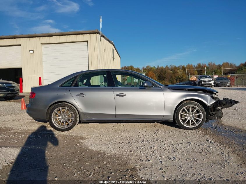 2016 Audi A4 2.0T Premium VIN: WAUBFAFL5GN016932 Lot: 43613917