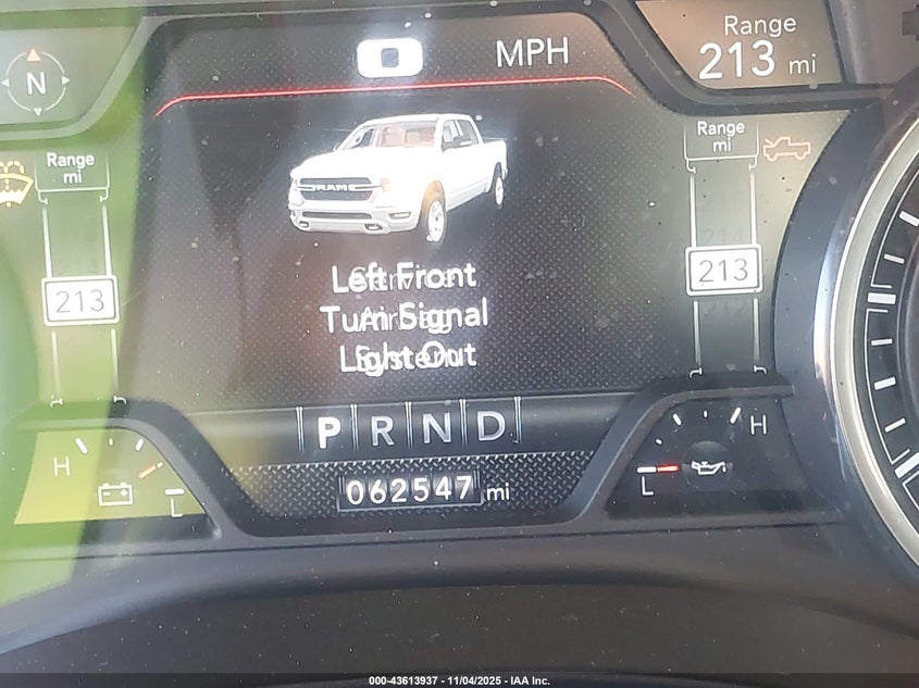 2019 Ram 1500 VIN: 1C6SRFFT3KNA59465 Lot: 43613937