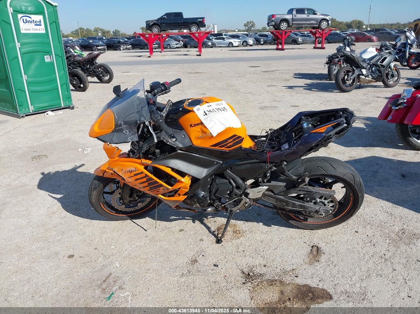 2025 Kawasaki Ex650 P VIN: ML5EXEP19SDAE7951 Lot: 43613945