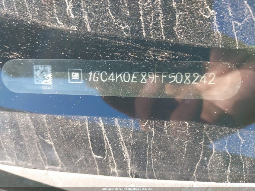 2015 Chevrolet Silverado 3500Hd Ltz VIN: 1GC4K0E89FF508242 Lot: 43613972