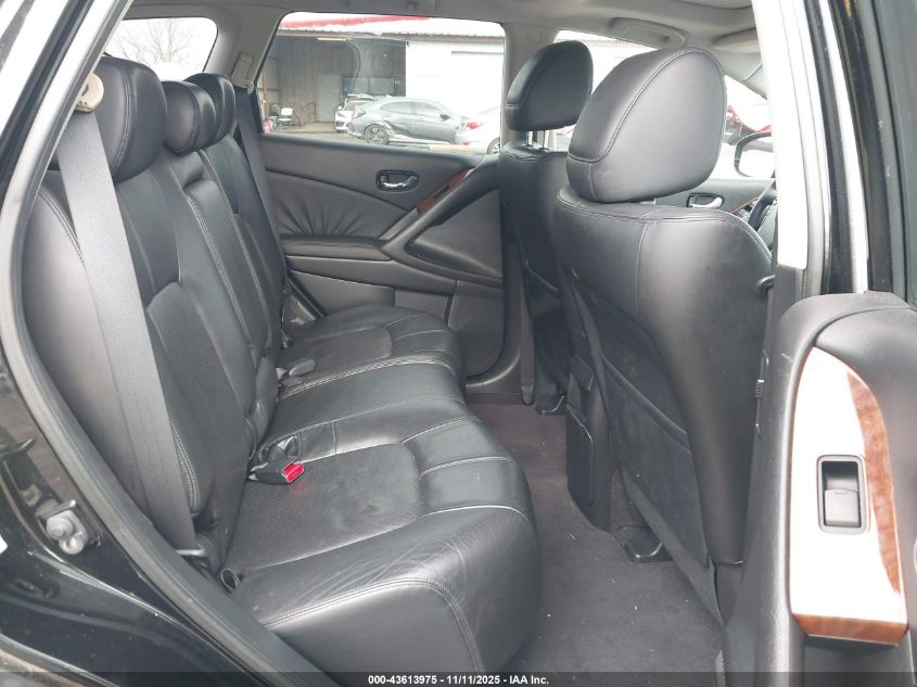 2009 Nissan Murano Le VIN: JN8AZ18W99W154049 Lot: 43613975