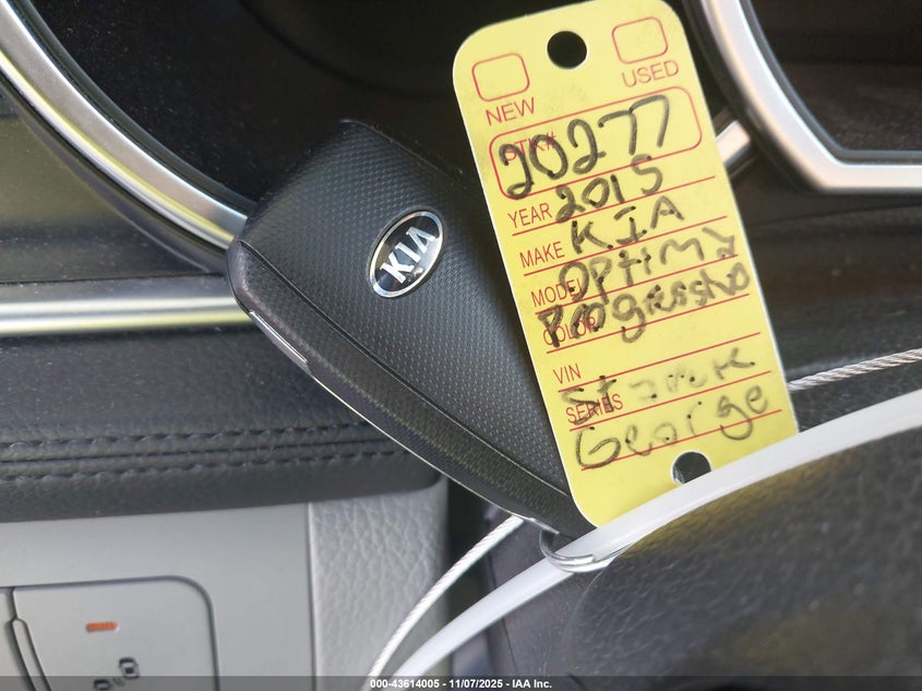 2015 KIA OPTIMA EX - 5XXGN4A71FG448967