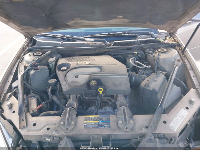 2006 Chevrolet Impala Police VIN: 2G1WS551669359752 Lot: 43614024