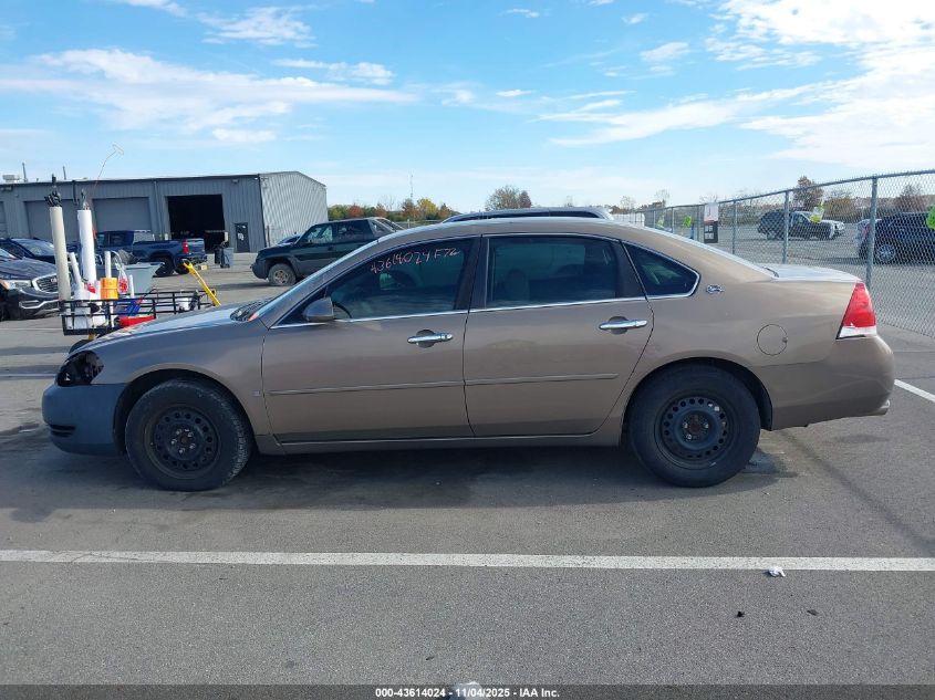 2006 Chevrolet Impala Police VIN: 2G1WS551669359752 Lot: 43614024