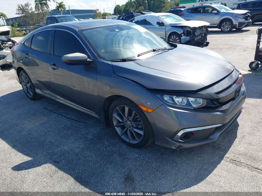 HONDA CIVIC 2019. Lot# 43614040. VIN 19XFC1F36KE012608. Photo 1
