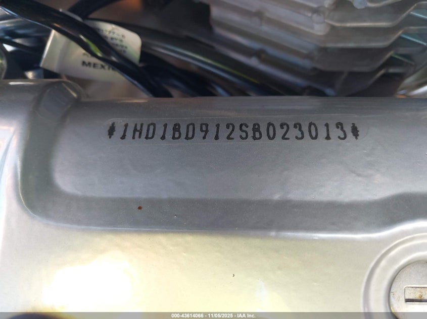 2025 Harley-Davidson Flstfi VIN: 1HD1BD912SB023013 Lot: 43614066