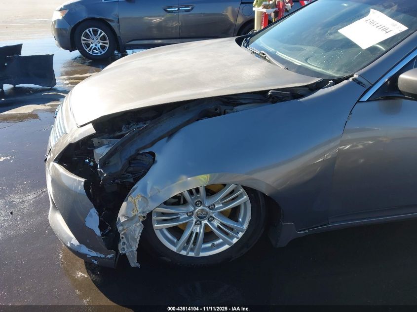 2010 Infiniti G37X VIN: JN1CV6AR4AM457292 Lot: 43614104