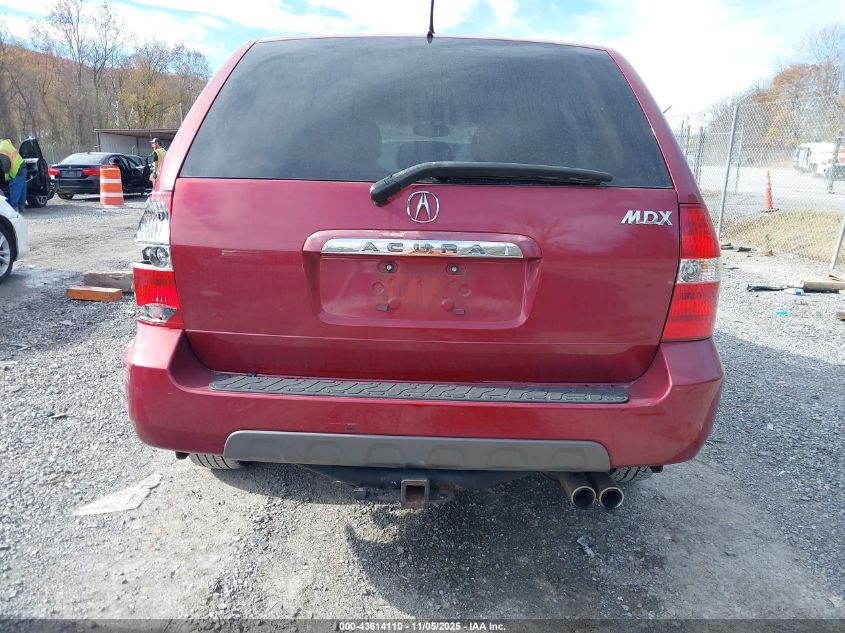 2002 Acura Mdx VIN: 2HNYD18642H518403 Lot: 43614110