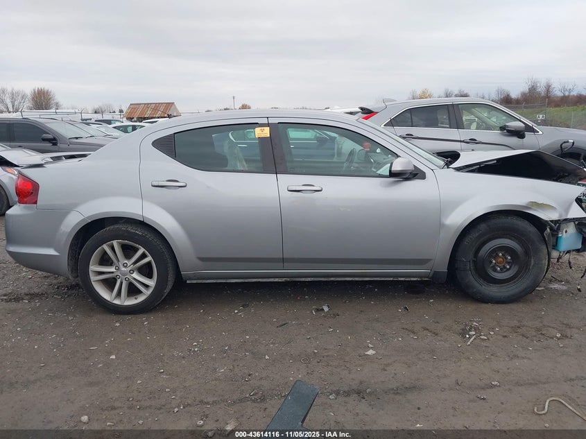 2014 DODGE AVENGER SXT 1C3CDZCB2EN177876