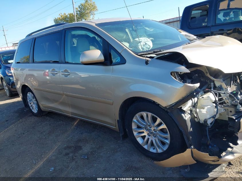 2014 TOYOTA SIENNA XLE V6 8 PASSENGER 5TDYK3DC6ES459136