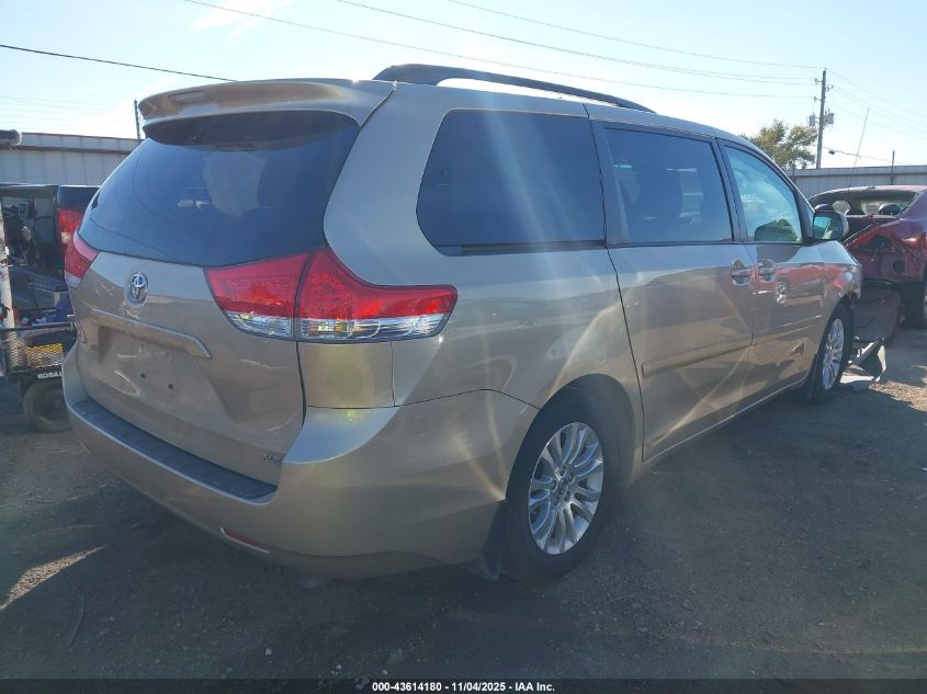 2014 TOYOTA SIENNA XLE V6 8 PASSENGER 5TDYK3DC6ES459136