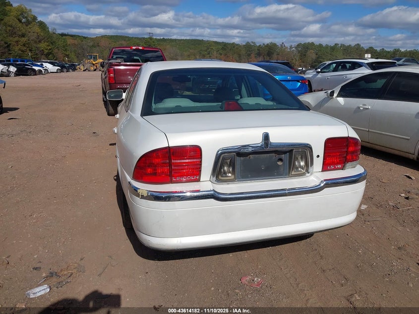 2002 Lincoln Ls V8 Auto VIN: 1LNHM87A22Y698180 Lot: 43614182