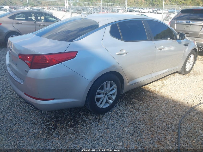Vin: knagm4a73b5119833, lot: 44109299, kia optima lx 20114