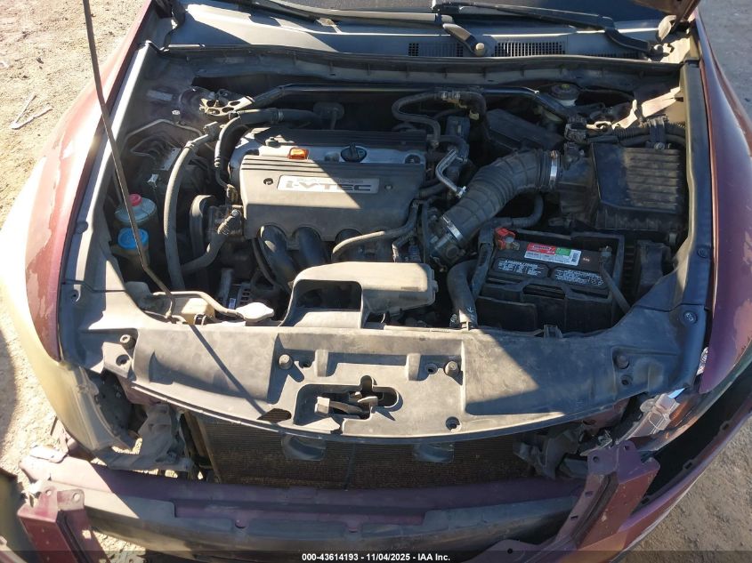 2008 Honda Accord 2.4 Ex-L VIN: 1HGCP26818A095855 Lot: 43614193