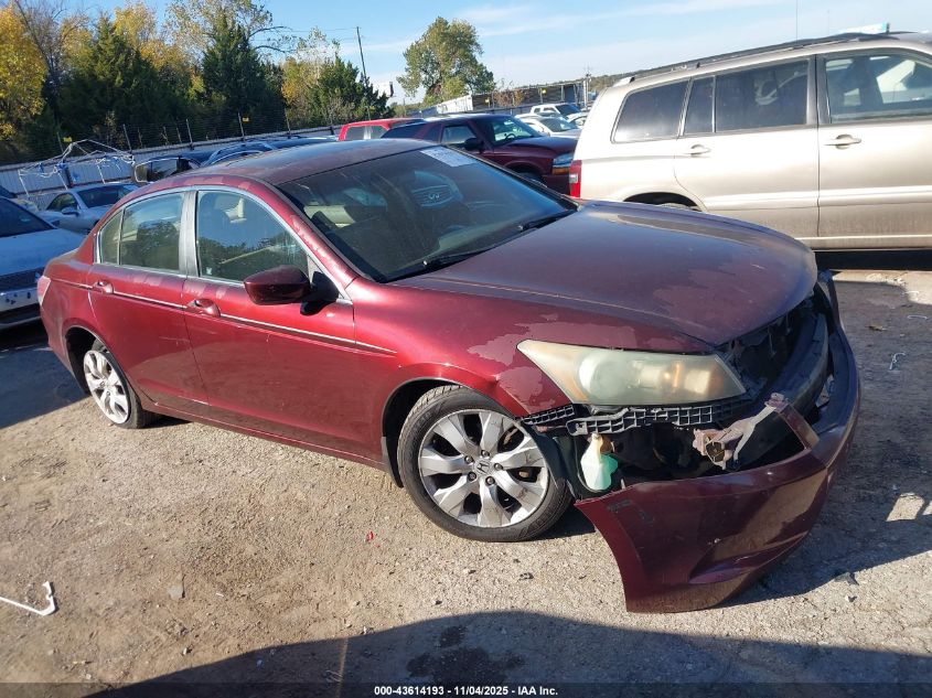 2008 Honda Accord 2.4 Ex-L VIN: 1HGCP26818A095855 Lot: 43614193
