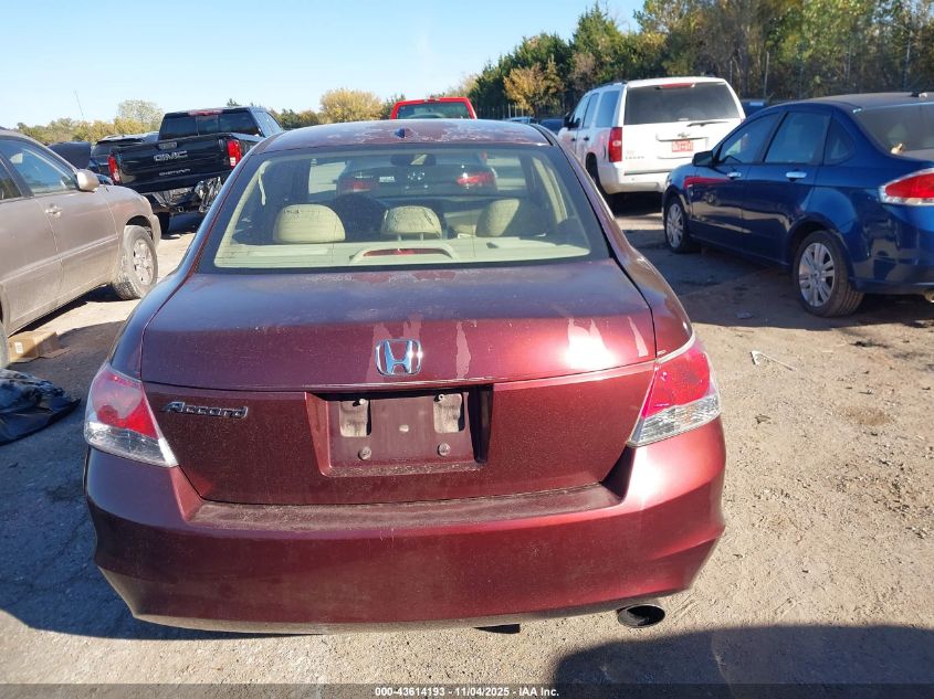 2008 Honda Accord 2.4 Ex-L VIN: 1HGCP26818A095855 Lot: 43614193