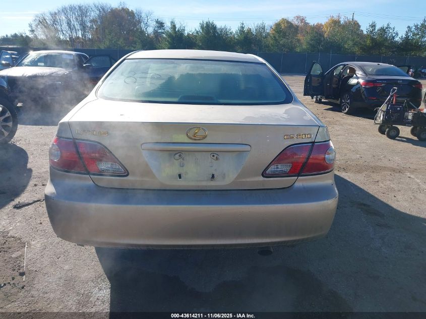 2002 Lexus Es 300 VIN: JTHBF30G520068723 Lot: 43614211