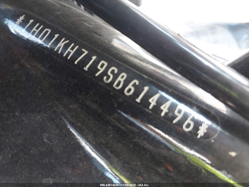 2025 Harley-Davidson Fltrx VIN: 1HD1KH719SB614496 Lot: 43614236