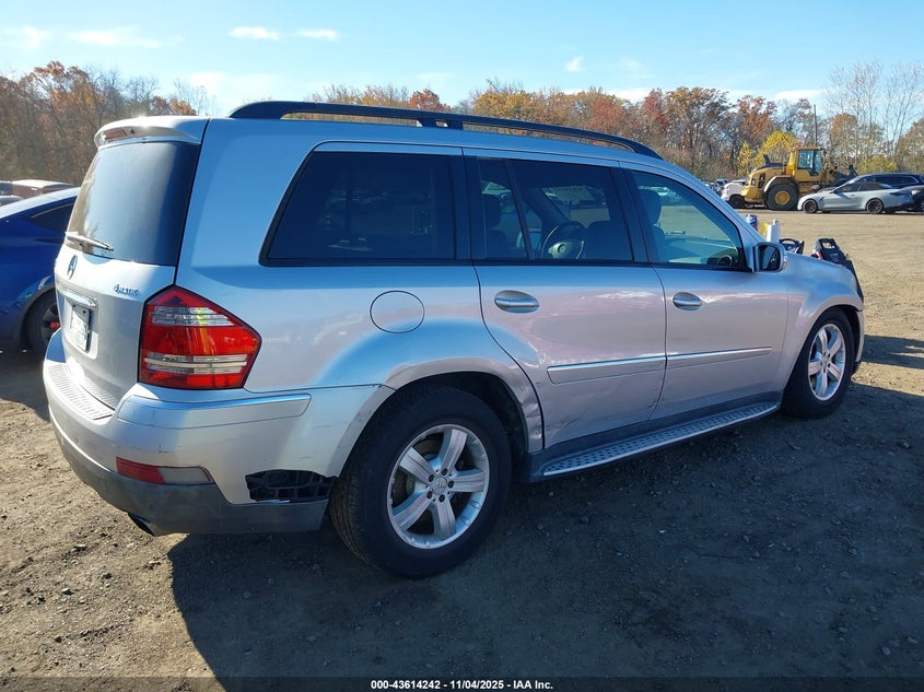 2007 Mercedes-Benz Gl 450 4Matic VIN: 4JGBF71E37A277865 Lot: 43614242