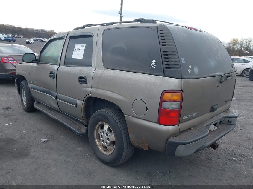 1GNEK13Z43J218223 2003 CHEVROLET TAHOE photo no. 3