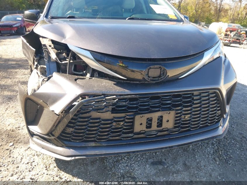 2021 Toyota Sienna Xse VIN: 5TDDSKFCXMS014516 Lot: 43614286