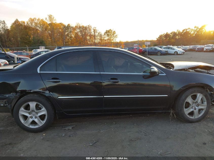 2005 Acura Rl 3.5 VIN: JH4KB16565C020835 Lot: 43614289