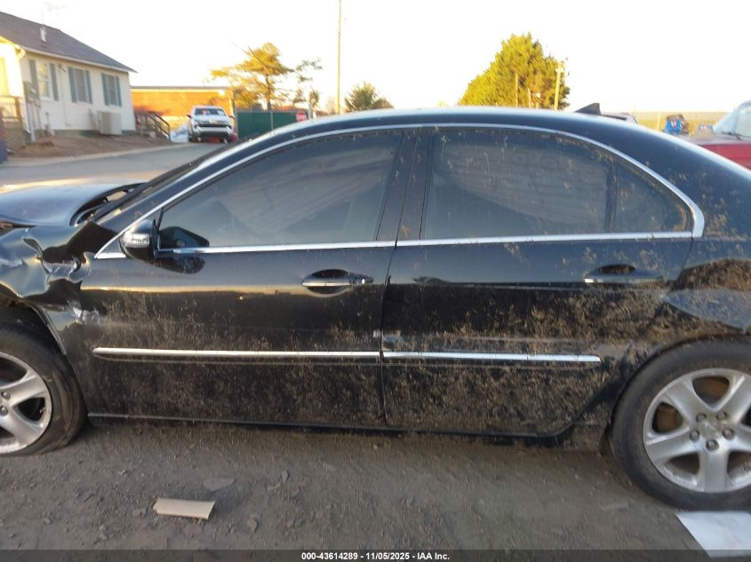 2005 Acura Rl 3.5 VIN: JH4KB16565C020835 Lot: 43614289