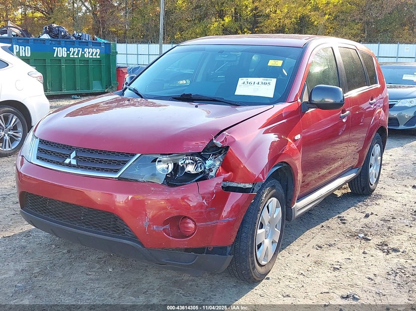 2009 Mitsubishi Outlander Es VIN: JA4LS21W69Z015918 Lot: 43614305