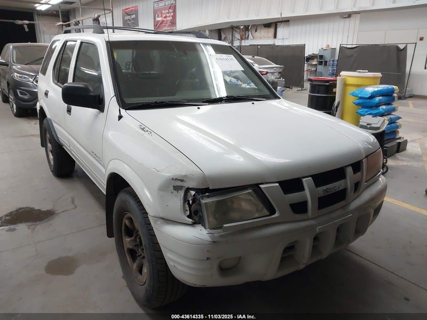 4S2CK58W244301482 2004 Isuzu Rodeo S 3.2L V6 auction photo 1