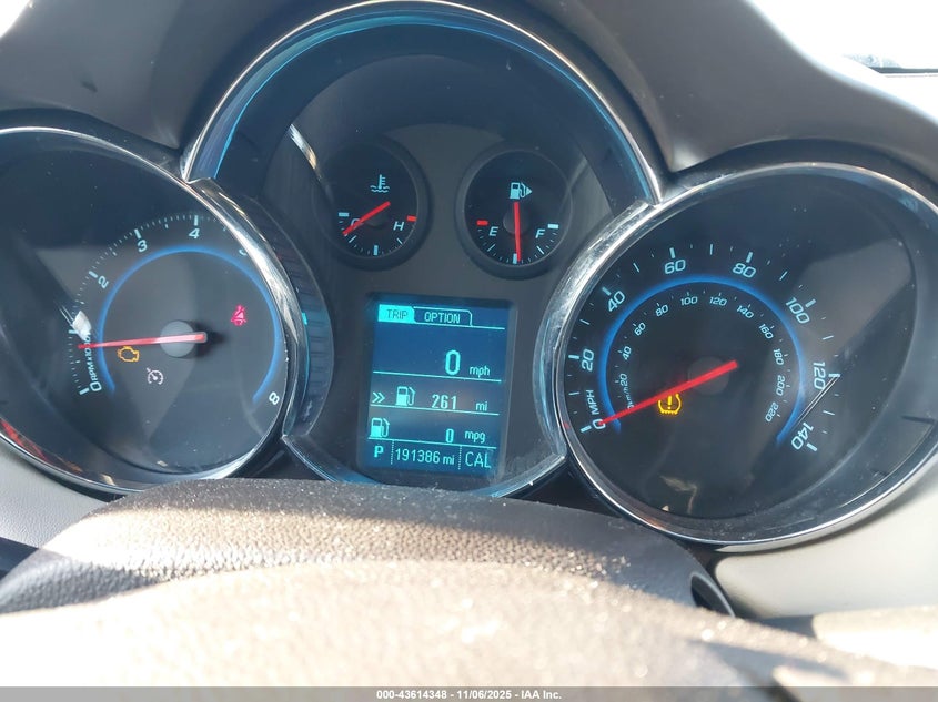 2013 CHEVROLET CRUZE 2LT AUTO 1G1PE5SB2D7103048