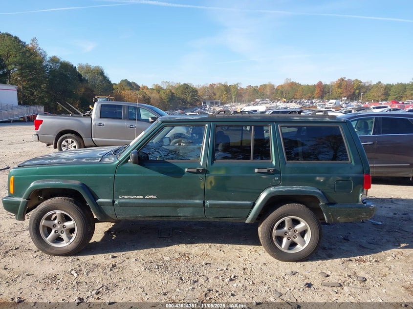 1999 Jeep Cherokee Classic/Sport VIN: 1J4FT68S1XL599827 Lot: 43614351