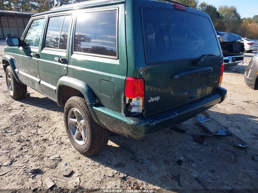 1999 Jeep Cherokee Classic/Sport VIN: 1J4FT68S1XL599827 Lot: 43614351