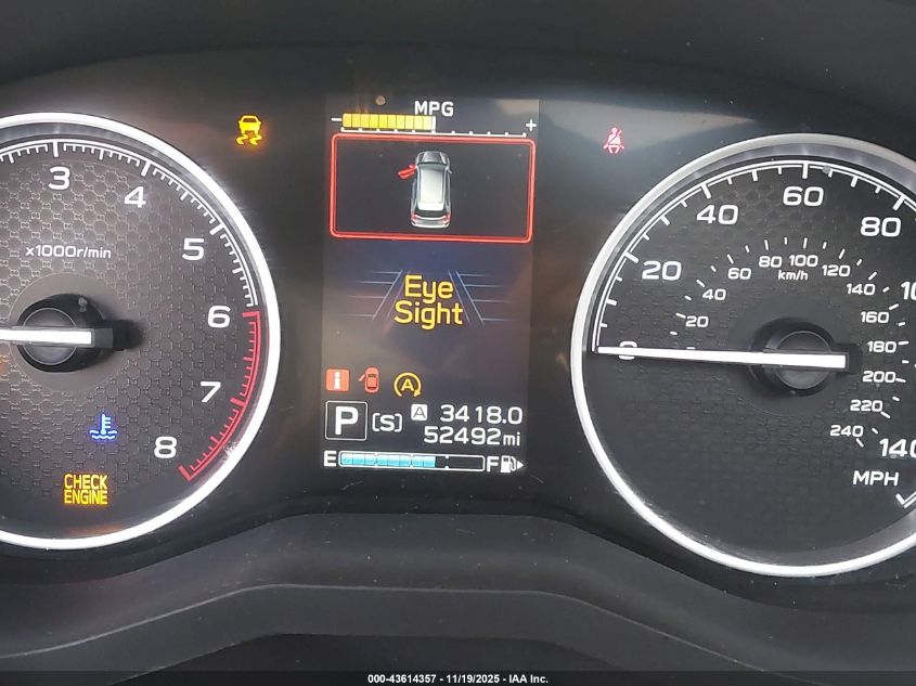 2020 Subaru Forester Premium VIN: JF2SKAJC2LH581333 Lot: 43614357