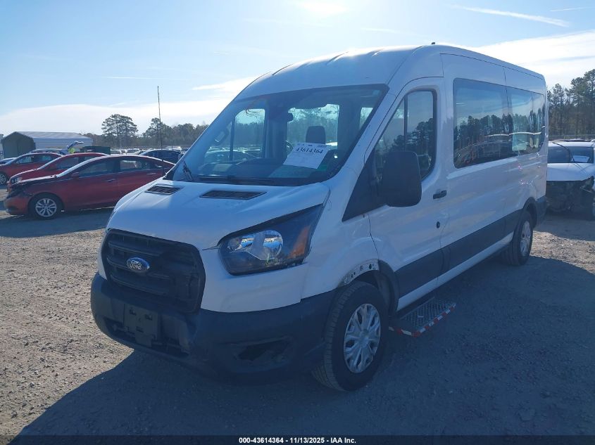 2020 Ford Transit-350 Passenger Van Xl VIN: 1FDAX2C86LKA88991 Lot: 43614364