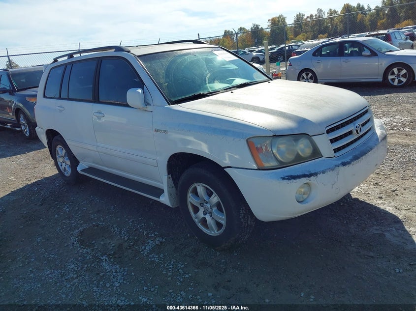 2003 Toyota Highlander Limited V6 VIN: JTEHF21A630112709 Lot: 43614366