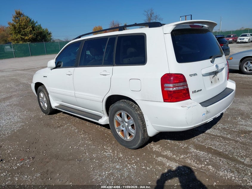 2003 Toyota Highlander Limited V6 VIN: JTEHF21A630112709 Lot: 43614366