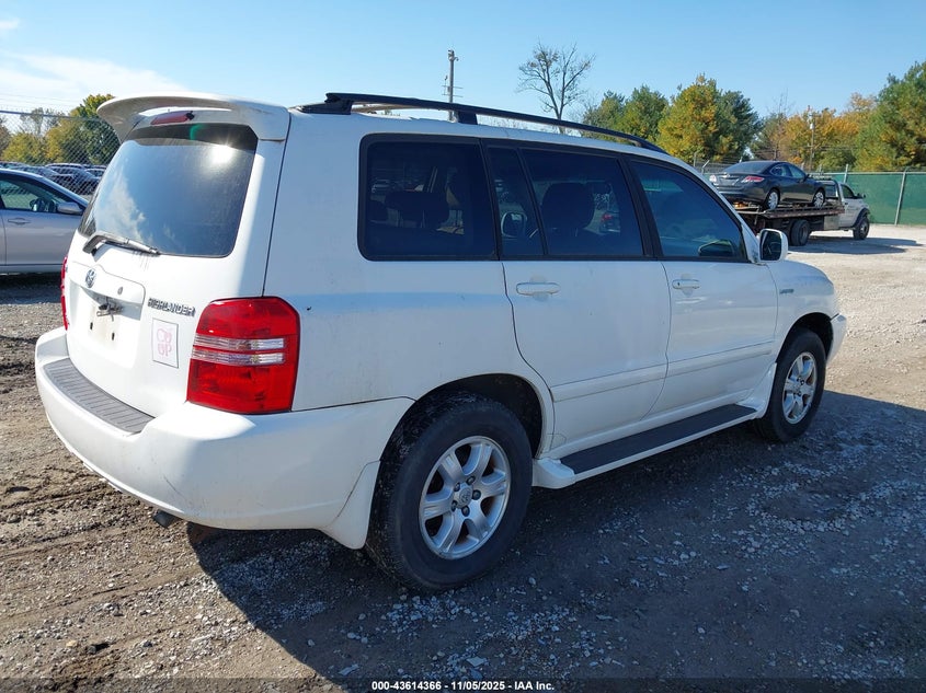 2003 Toyota Highlander Limited V6 VIN: JTEHF21A630112709 Lot: 43614366