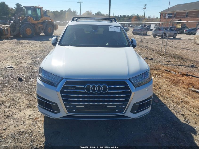 2017 Audi Q7 3.0T Premium VIN: WA1VAAF7XHD050674 Lot: 43614459