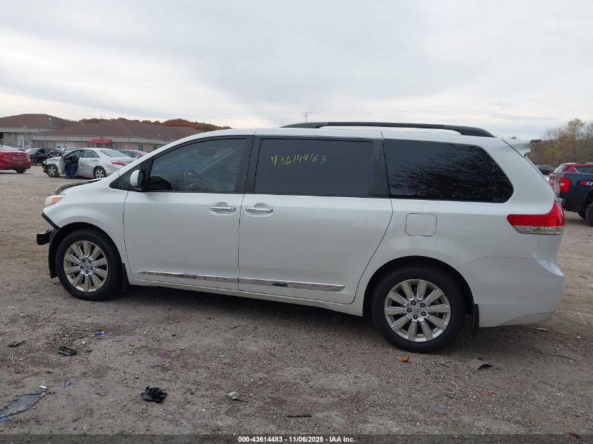 2011 Toyota Sienna Limited VIN: 5TDDK3DC0BS018113 Lot: 43614483