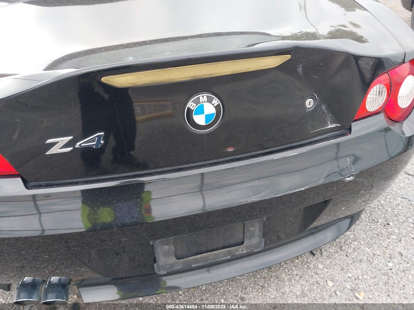 4USBT33515LS56835 2005 BMW Z4 photo no. 6
