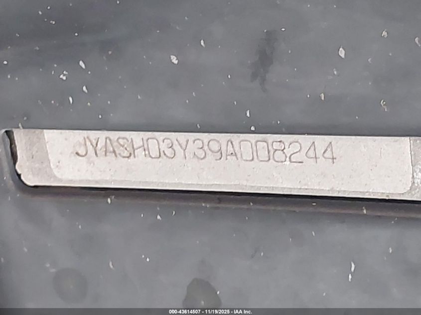 2009 Yamaha Yp400 VIN: JYASH03Y39A008244 Lot: 43614507
