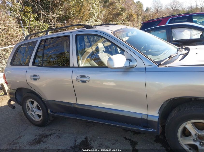 2004 Hyundai Santa Fe Gls VIN: KM8SC13D24U570600 Lot: 43614512