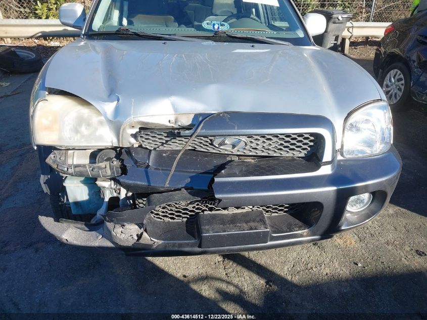 2004 Hyundai Santa Fe Gls VIN: KM8SC13D24U570600 Lot: 43614512