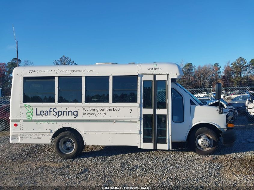 2018 Chevrolet Express Cutaway Work Van VIN: 1GB3GRBG0J1320944 Lot: 43614521