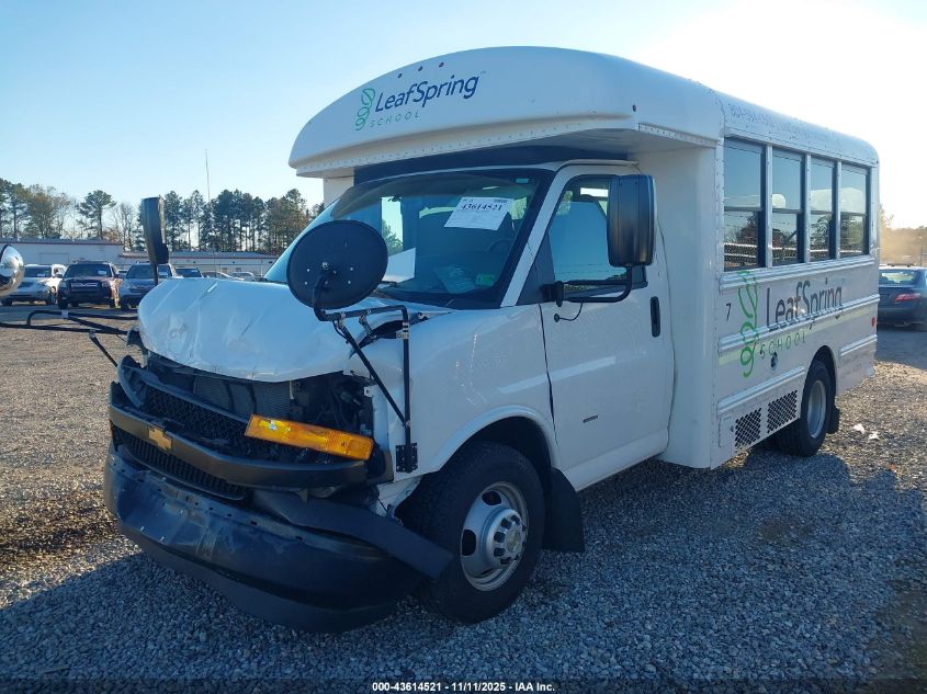 2018 Chevrolet Express Cutaway Work Van VIN: 1GB3GRBG0J1320944 Lot: 43614521