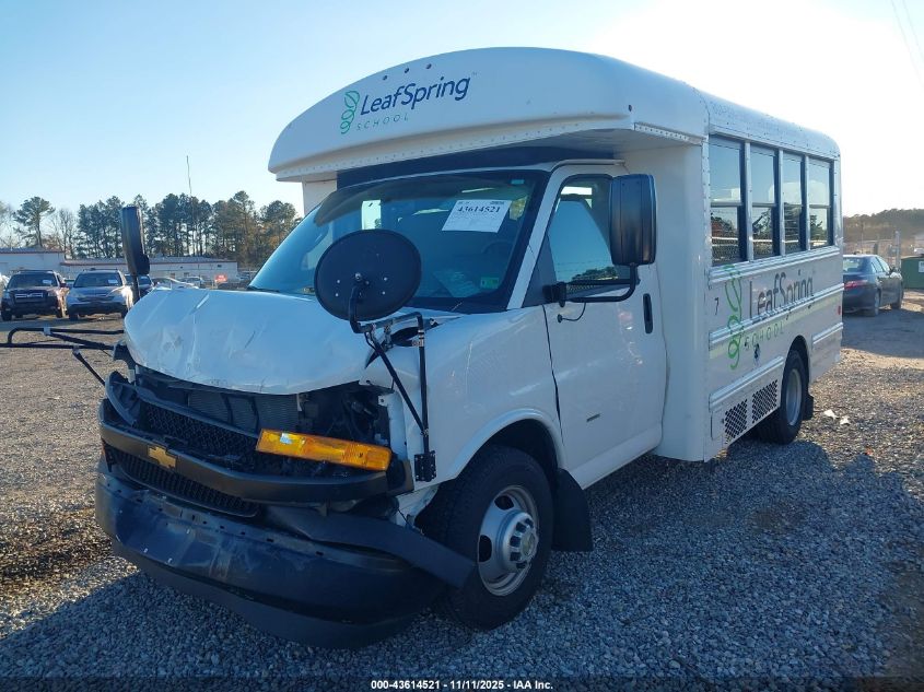 2018 Chevrolet Express Cutaway Work Van VIN: 1GB3GRBG0J1320944 Lot: 43614521