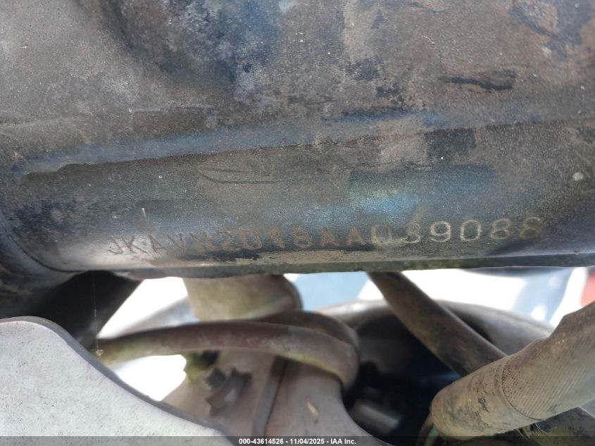 2010 Kawasaki Vn900 D VIN: JKAVN2D18AA039088 Lot: 43614526